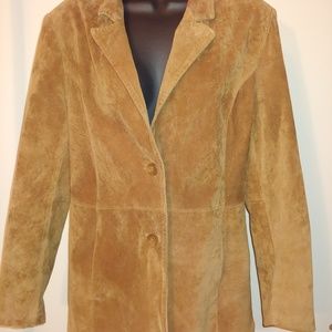 St John's Bay Washable Suede Jacket